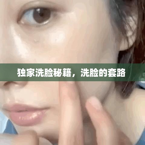 独家洗脸秘籍,洗脸的套路