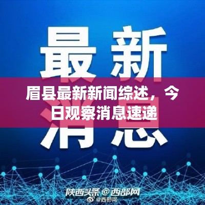 眉县最新新闻综述，今日观察消息速递