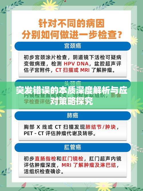 突发错误的本质深度解析与应对策略探究