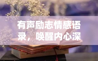 有声励志情感语录，唤醒内心深处的力量之源